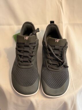 HF Women's Charcoal Athletic Sneakers - Lightweight Comfort